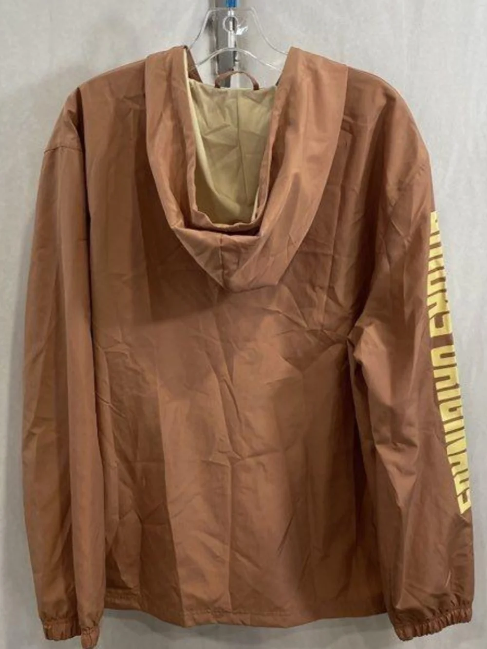Adidas-originals Graphic Planet Windbreaker Jacket 'Clay Strata' Size M NWT